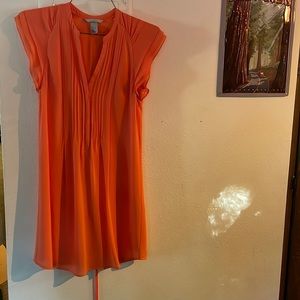 Coral H&M dress